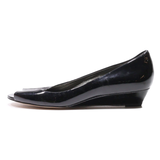 COLE HAAN Peep Toe Heels Black Synthetic Womens UK 6.5