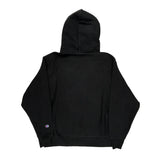 Reverse Weave Champion Hoodie - Large Black Cotton