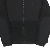 THE NORTH FACE Womens Black Jacket L Polyester Blend Zip Fleece Outdoor Warm