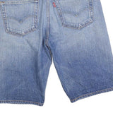 LEVI'S Womens Denim Blue Casual Shorts M W30 Classic Fit Cotton Blend