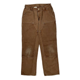 Carhartt Double Knee Carpenter Pants - 29W 31L Brown Cotton