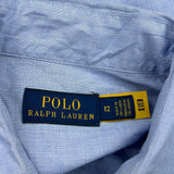 Polo By Ralph Lauren Shirt - Medium Blue Cotton