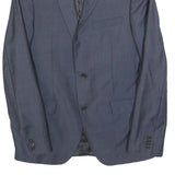 CALVIN KLEIN Mens Blue Wool Blazer Jacket M Classic Tailored Button Casual