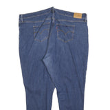 LEVI'S 721 BIG E Womens Jeans Blue Slim Skinny Denim W44 L30 Classic Cotton