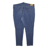 LEVI'S 721 BIG E Womens Jeans Blue Slim Skinny Denim W44 L30 Classic Cotton