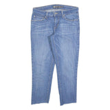 LEVI'S Womens Slim Blue Jeans Denim W28 L26 Cotton Blend Zip