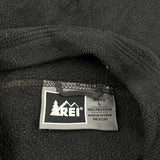 Rei Fleece Jacket - Large Black Polyester