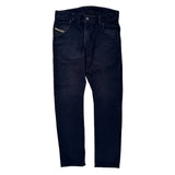 Diesel Slim Fit Jeans - 28W 30L Dark Wash Cotton