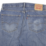 LEVI'S Mens Denim Blue Shorts XL W34 Classic Fit Cotton Blend