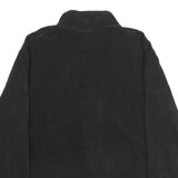 STARTER Mens Black Jacket M Polyester Blend Zip Plain Casual Lightweight