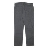 LEVI'S Mens Jeans Grey Regular Straight Denim Medium W31 L27 Classic Cotton