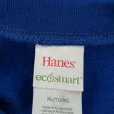 Blank Hanes Sweatshirt - XL Blue Cotton