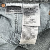 501 Levis Jeans - 33W 35L Gray Cotton