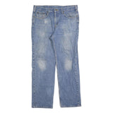 CARHARTT Mens Jeans Blue Regular Straight Denim Medium W36 L32 Classic Workwear