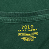Polo Bear Polo By Ralph Lauren Graphic T-Shirt - 2XL Green Cotton