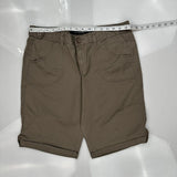 Calvin Klein Jeans Chino Shorts - 32W US 8 Brown Cotton