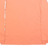 CARHARTT Womens Orange Long Sleeve Crew Neck Graphic T-Shirt S