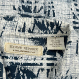 Islan Republic Hawaiian Shirt - Large Blue Cotton Blend