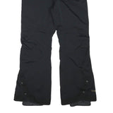 COLUMBIA Lined Mens Polyester Blend Black Relaxed Tapered Trousers W28 L30