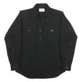 CIEIGHTON Womens Black Shirt L Button Pocket Cotton Blend Stylish
