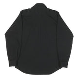 CIEIGHTON Womens Black Shirt L Button Pocket Cotton Blend Stylish