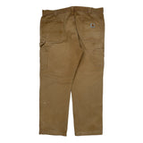 Carhartt Double Knee Carpenter Pants - 39W 30L Beige Cotton