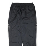 ADIDAS Mens Joggers Black With White Stripes XL W32 L33 Sports Casual Track