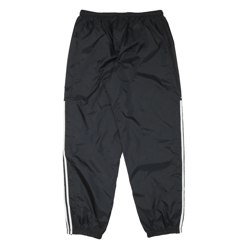 ADIDAS Mens Joggers Black With White Stripes XL W32 L33 Sports Casual Track