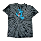 Speed Wheels Santa Cruz Tie-Dye T-Shirt - Large Gray Cotton
