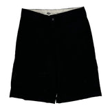 Dickies Cargo Shorts - 32W 10L Black Cotton Blend
