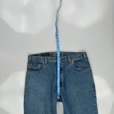 Levis Baggy Jeans - 36W 30L Blue Cotton