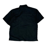 Unbranded Hawaiian Shirt - Medium Black Modal Blend