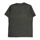 Lacoste Striped T-Shirt - XL Gray Cotton