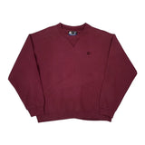 Heavyweight Starter Sweatshirt - Medium Burgundy Cotton