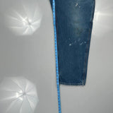 Carhartt Carpenter Jeans - 35W 30L Blue Cotton