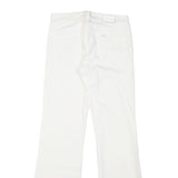 LEE Womens White Regular Straight Denim Medium W24 L28 Cotton Blend Zip Jeans