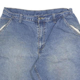 OPEN TRAILS Mens Denim Blue Casual Shorts M W34 Cotton Blend Relaxed Fit