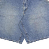 OPEN TRAILS Mens Denim Blue Casual Shorts M W34 Cotton Blend Relaxed Fit