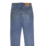 LEVI'S 512 Tapered Mens Jeans Blue Slim Tapered Denim Medium W28 L32 Casual