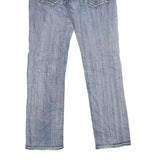 ROCK REVIVAL Womens Jeans Blue Relaxed Straight Denim Light W34 L32 Stylish