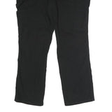 CARHARTT Womens Cotton Blend Black Loose Leg Trousers W38 L31 Workwear Zip