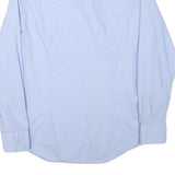 TOMMY HILFIGER Mens Blue Shirt XS Long Sleeve Cotton Blend Classic Fit Casual