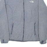 THE NORTH FACE Womens Grey Jacket S Polyester Blend Plain Zip Outdoor Activewear