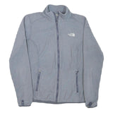 THE NORTH FACE Womens Grey Jacket S Polyester Blend Plain Zip Outdoor Activewear