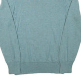 LEVI'S Mens Blue Plain Cotton Blend Regular Fit Crew Neck Jumper S Casual