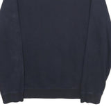 CHAMPION Mens Black Cotton Blend Crew Neck Sweatshirt M Casual Pullover