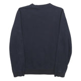 CHAMPION Mens Black Cotton Blend Crew Neck Sweatshirt M Casual Pullover