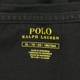 Polo By Ralph Lauren Long Sleeve T-Shirt - XL Black Cotton
