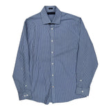 Tommy Hilfiger Checked Shirt - Medium Blue Cotton