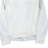 LEVI'S Mens Blue Cotton Blend Denim Jacket M Classic Button Closure Casual